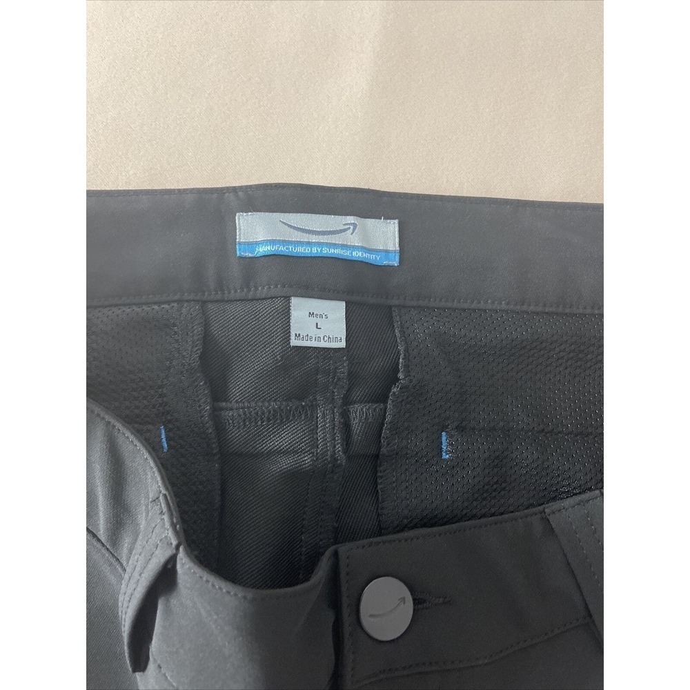 Amazon Employee Shorts Men Black Large Black - Picture 5 of 6